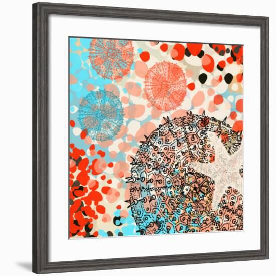 Exotic sea life I-Yashna-Framed Art Print