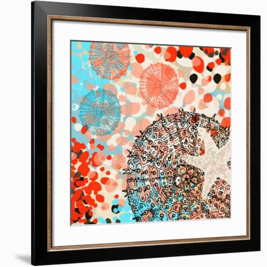 Exotic sea life I-Yashna-Framed Art Print