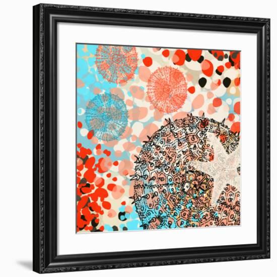 Exotic sea life I-Yashna-Framed Art Print