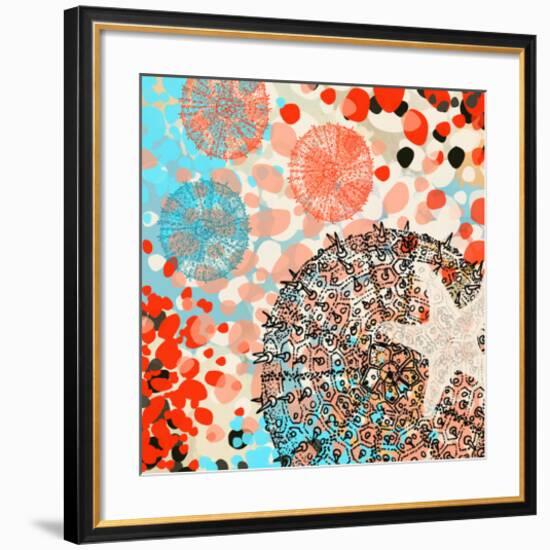 Exotic sea life I-Yashna-Framed Art Print