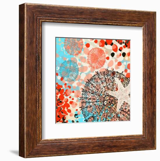 Exotic sea life I-Yashna-Framed Art Print