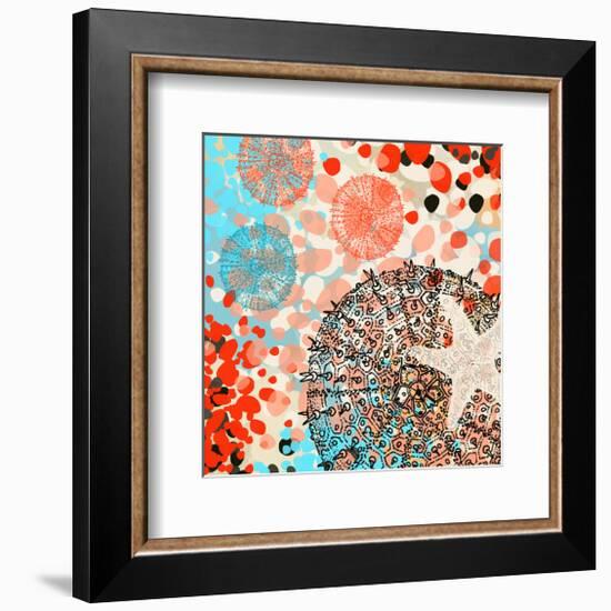 Exotic sea life I-Yashna-Framed Art Print