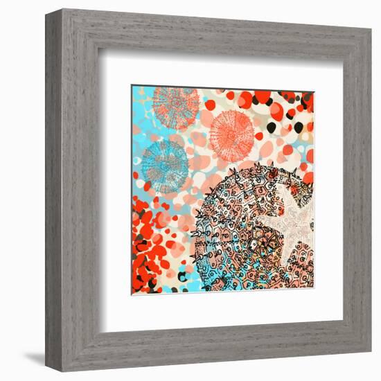 Exotic sea life I-Yashna-Framed Art Print