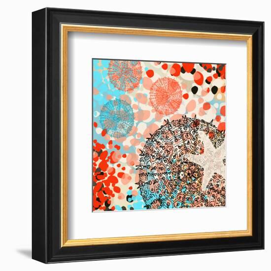 Exotic sea life I-Yashna-Framed Art Print