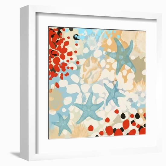 Exotic Sea Life I-Irena Orlov-Framed Art Print