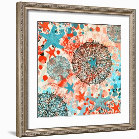 Exotic sea life III-Yashna-Framed Premium Giclee Print