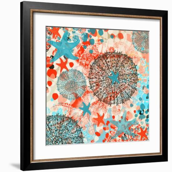 Exotic sea life III-Yashna-Framed Premium Giclee Print