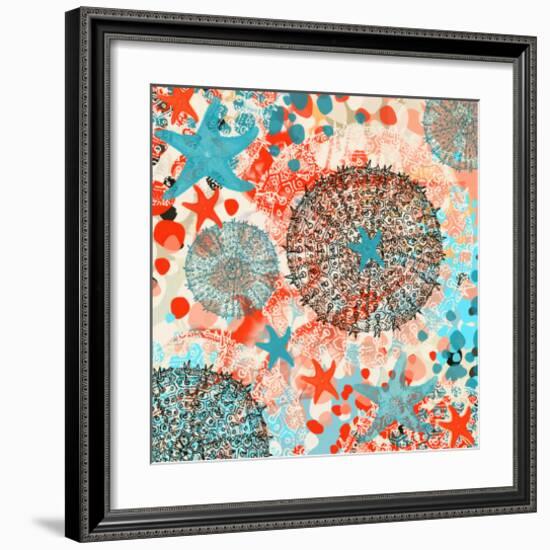 Exotic sea life III-Yashna-Framed Premium Giclee Print