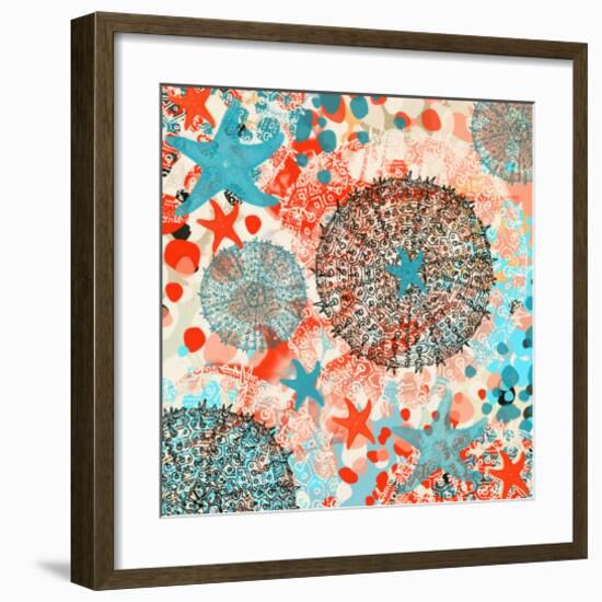 Exotic sea life III-Yashna-Framed Premium Giclee Print