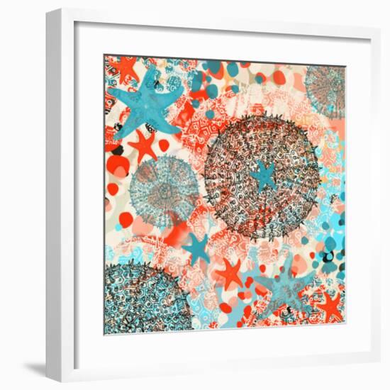 Exotic sea life III-Yashna-Framed Premium Giclee Print