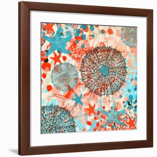 Exotic sea life III-Yashna-Framed Premium Giclee Print