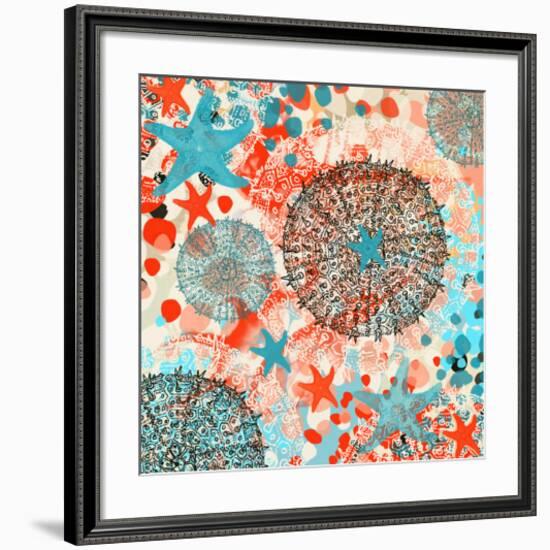 Exotic sea life III-Yashna-Framed Premium Giclee Print