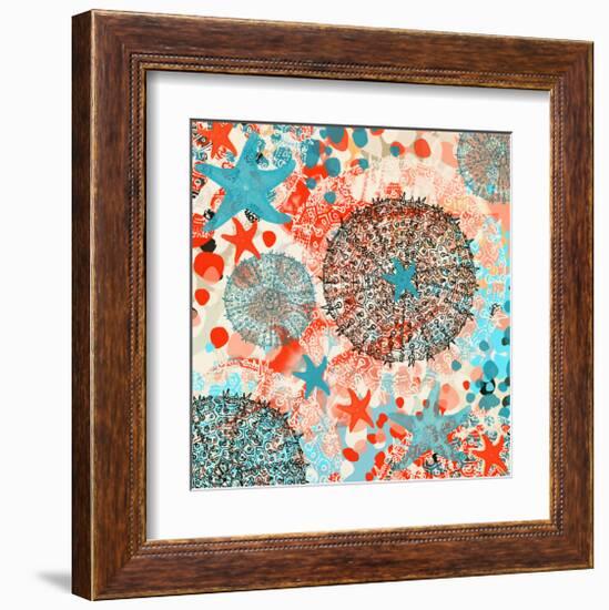 Exotic sea life III-Yashna-Framed Art Print