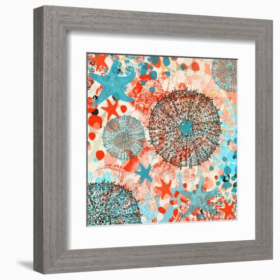 Exotic sea life III-Yashna-Framed Art Print