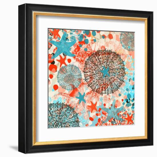 Exotic sea life III-Yashna-Framed Art Print