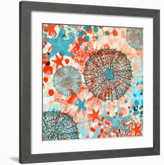 Exotic sea life III-Yashna-Framed Art Print