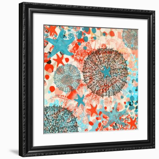 Exotic sea life III-Yashna-Framed Art Print