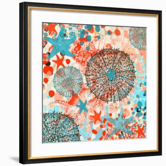 Exotic sea life III-Yashna-Framed Art Print