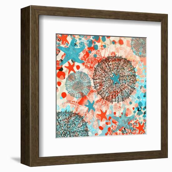 Exotic sea life III-Yashna-Framed Art Print