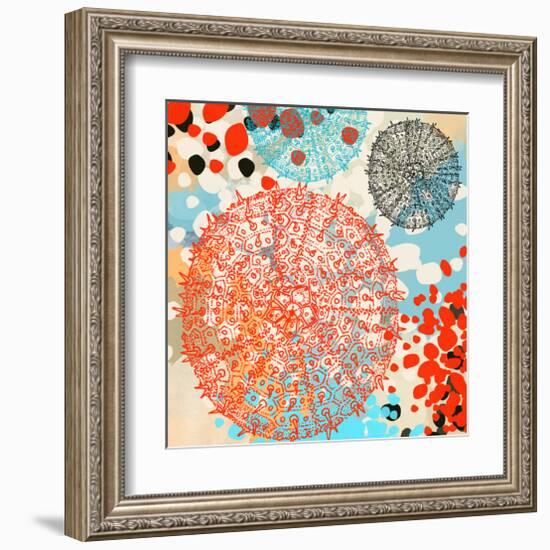 Exotic sea life IV-Yashna-Framed Art Print