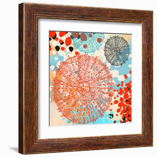 Exotic sea life IV-Yashna-Framed Art Print