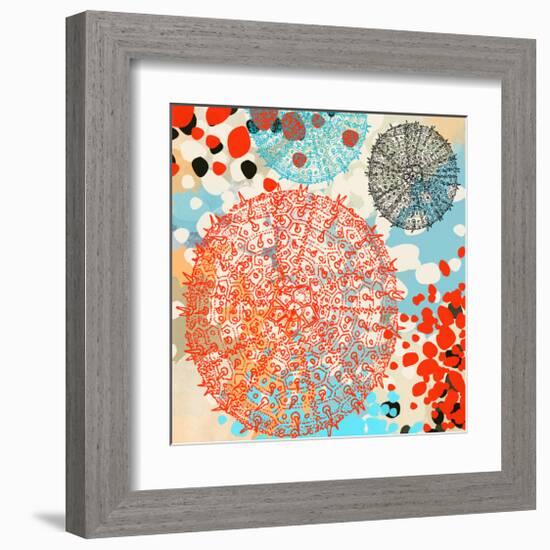 Exotic sea life IV-Yashna-Framed Art Print