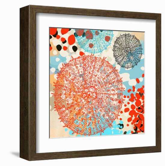 Exotic sea life IV-Yashna-Framed Art Print