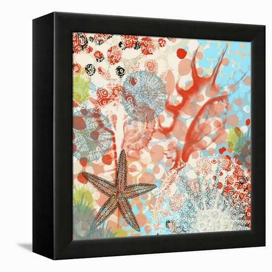 Exotic Sea Life V-Irena Orlov-Framed Stretched Canvas