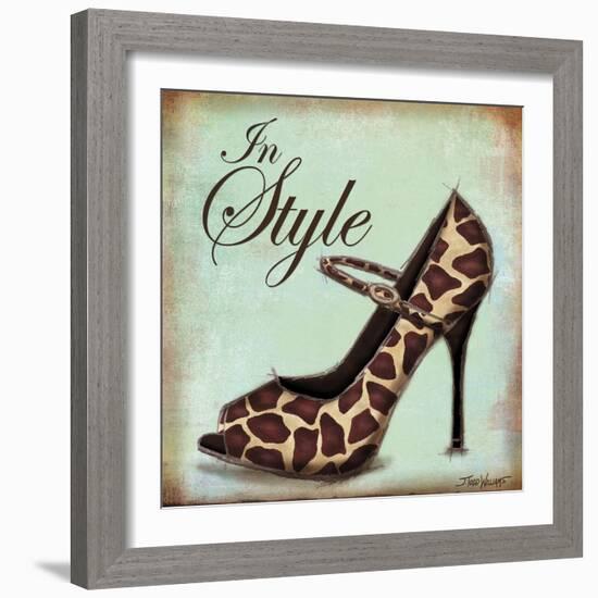 Exotic Shoe II-Todd Williams-Framed Art Print