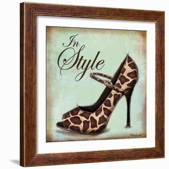 Exotic Shoe II-Todd Williams-Framed Art Print