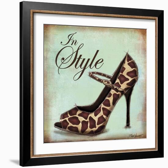 Exotic Shoe II-Todd Williams-Framed Art Print