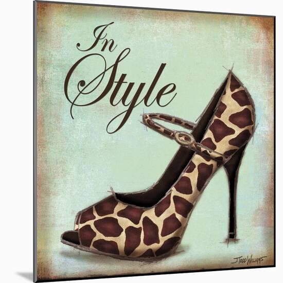 Exotic Shoe II-Todd Williams-Mounted Art Print