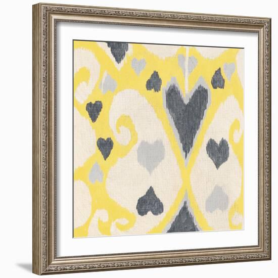 Exotic Textile 3-Tom Grijalva-Framed Art Print