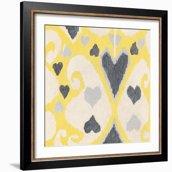 Exotic Textile 3-Tom Grijalva-Framed Art Print