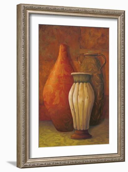 Exotic Vessels I-Jillian Jeffrey-Framed Art Print