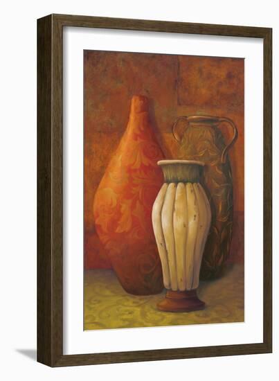 Exotic Vessels I-Jillian Jeffrey-Framed Art Print