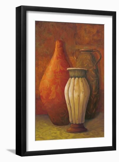 Exotic Vessels I-Jillian Jeffrey-Framed Art Print