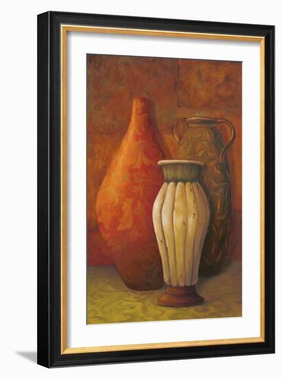 Exotic Vessels I-Jillian Jeffrey-Framed Art Print