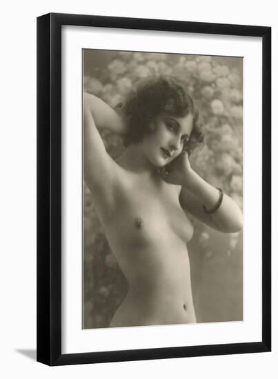 Exotic Vintage Nude-null-Framed Art Print