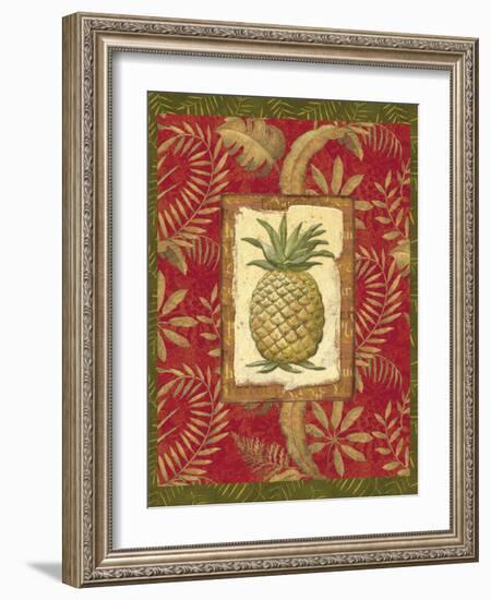 Exotica Pineapple-Charlene Audrey-Framed Art Print