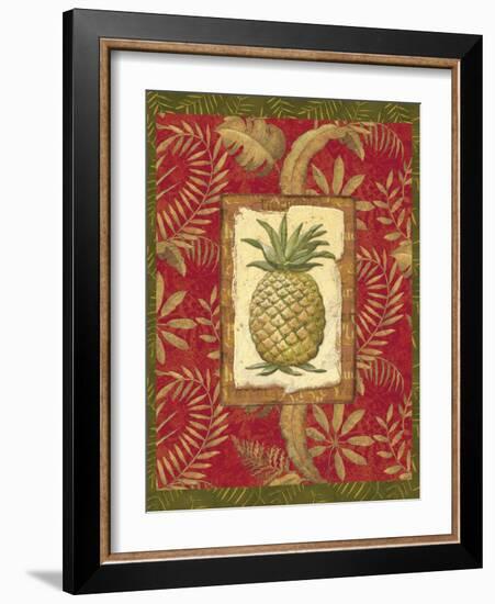 Exotica Pineapple-Charlene Audrey-Framed Art Print