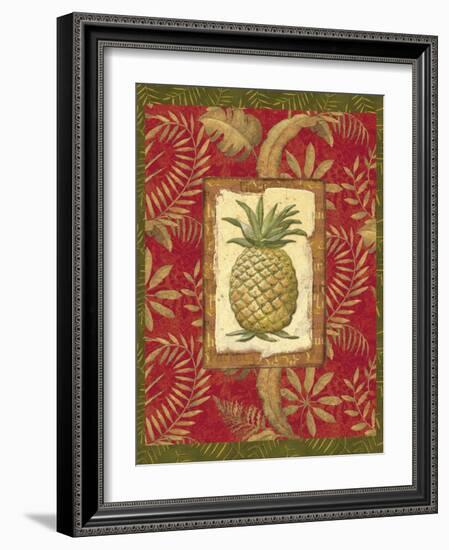Exotica Pineapple-Charlene Audrey-Framed Art Print