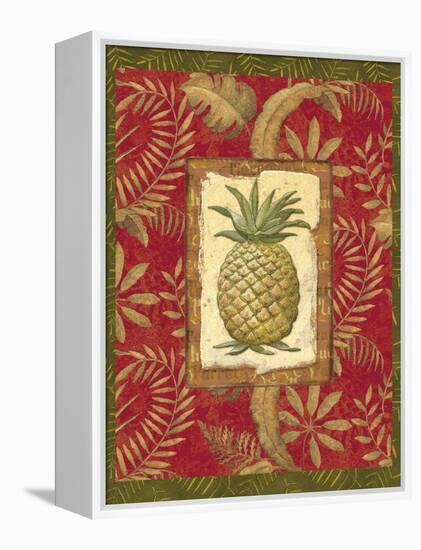 Exotica Pineapple-Charlene Audrey-Framed Stretched Canvas