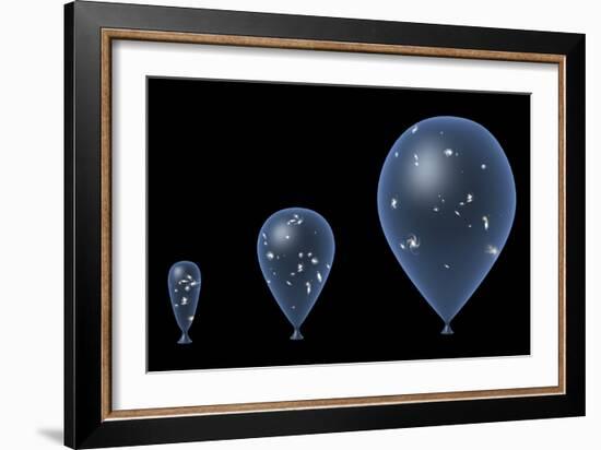 Expanding Universe, Computer Artwork-Take 27 LTD-Framed Photographic Print