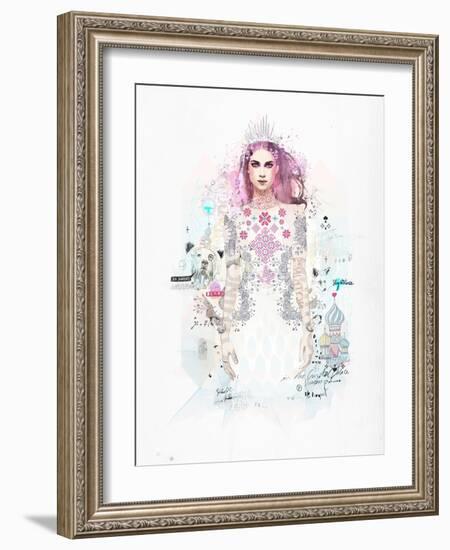 Expect Nothing-Mydeadpony-Framed Art Print