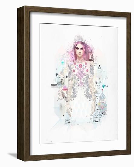 Expect Nothing-Mydeadpony-Framed Art Print