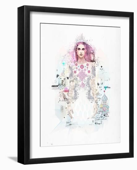 Expect Nothing-Mydeadpony-Framed Art Print