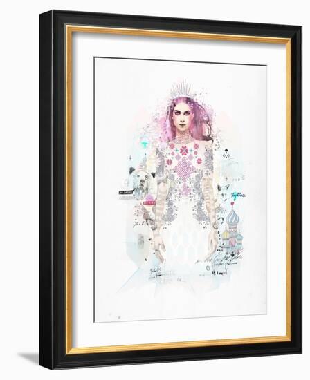 Expect Nothing-Mydeadpony-Framed Art Print