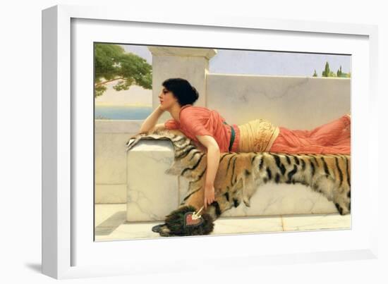 Expectation, 1900-John William Godward-Framed Giclee Print