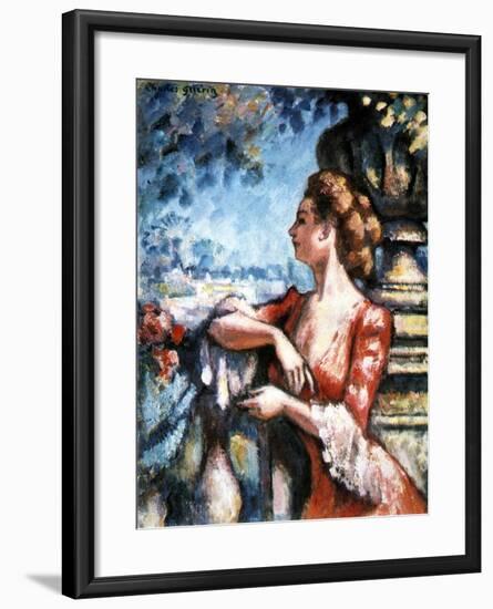 Expectation, 1907-Charles Guerin-Framed Giclee Print